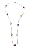 Collana Athena Donna EUFORIA in Argento Pietre dure MPCN6326 - MPCN6326